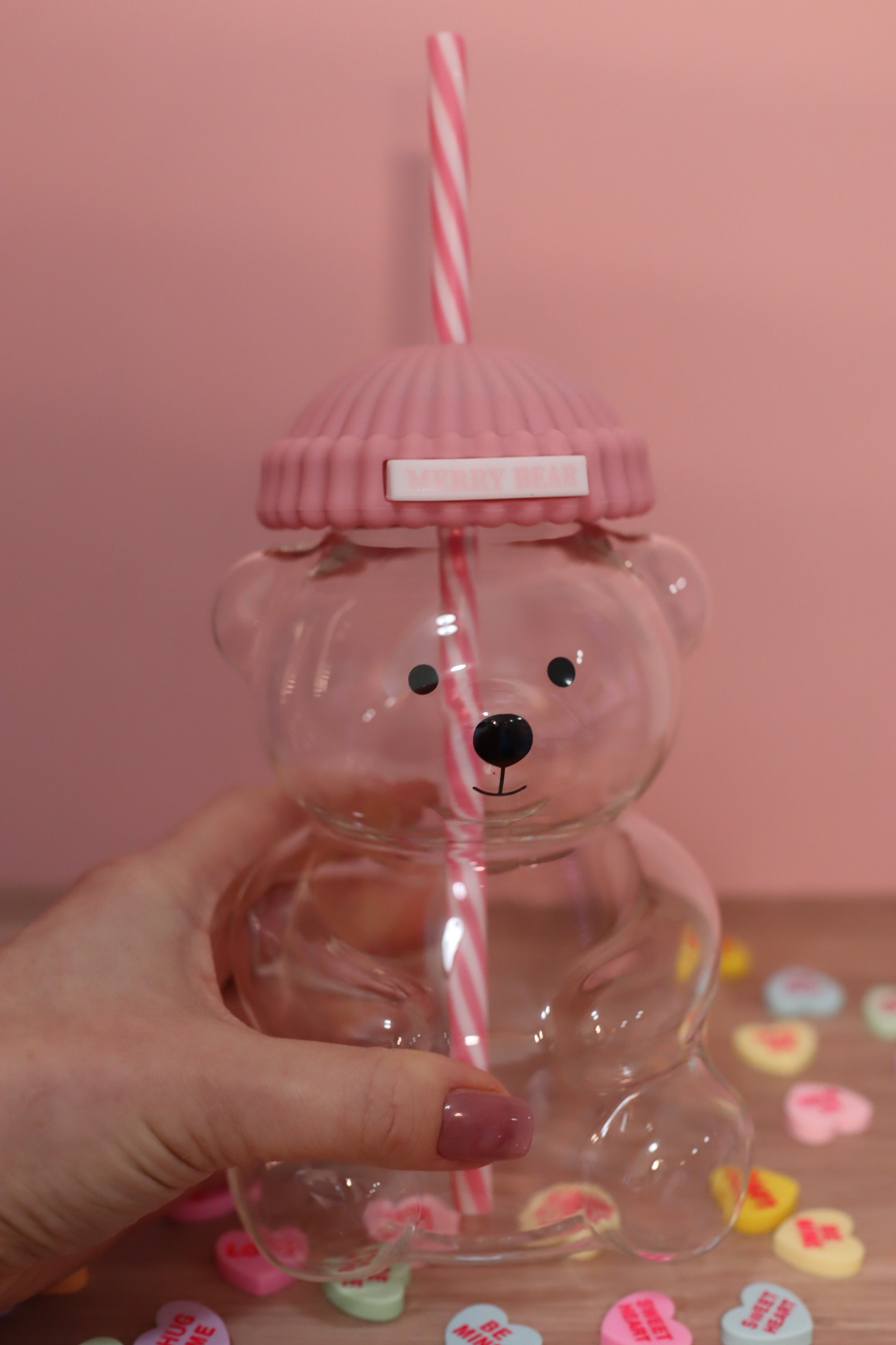 Pink Merry Bear Mug