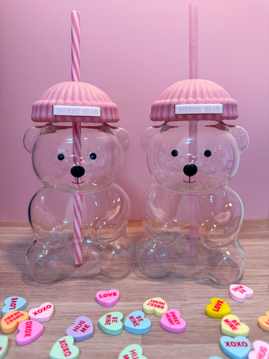 Pink Merry Bear Mug