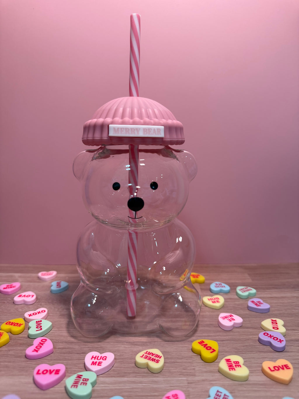 Pink Merry Bear Mug