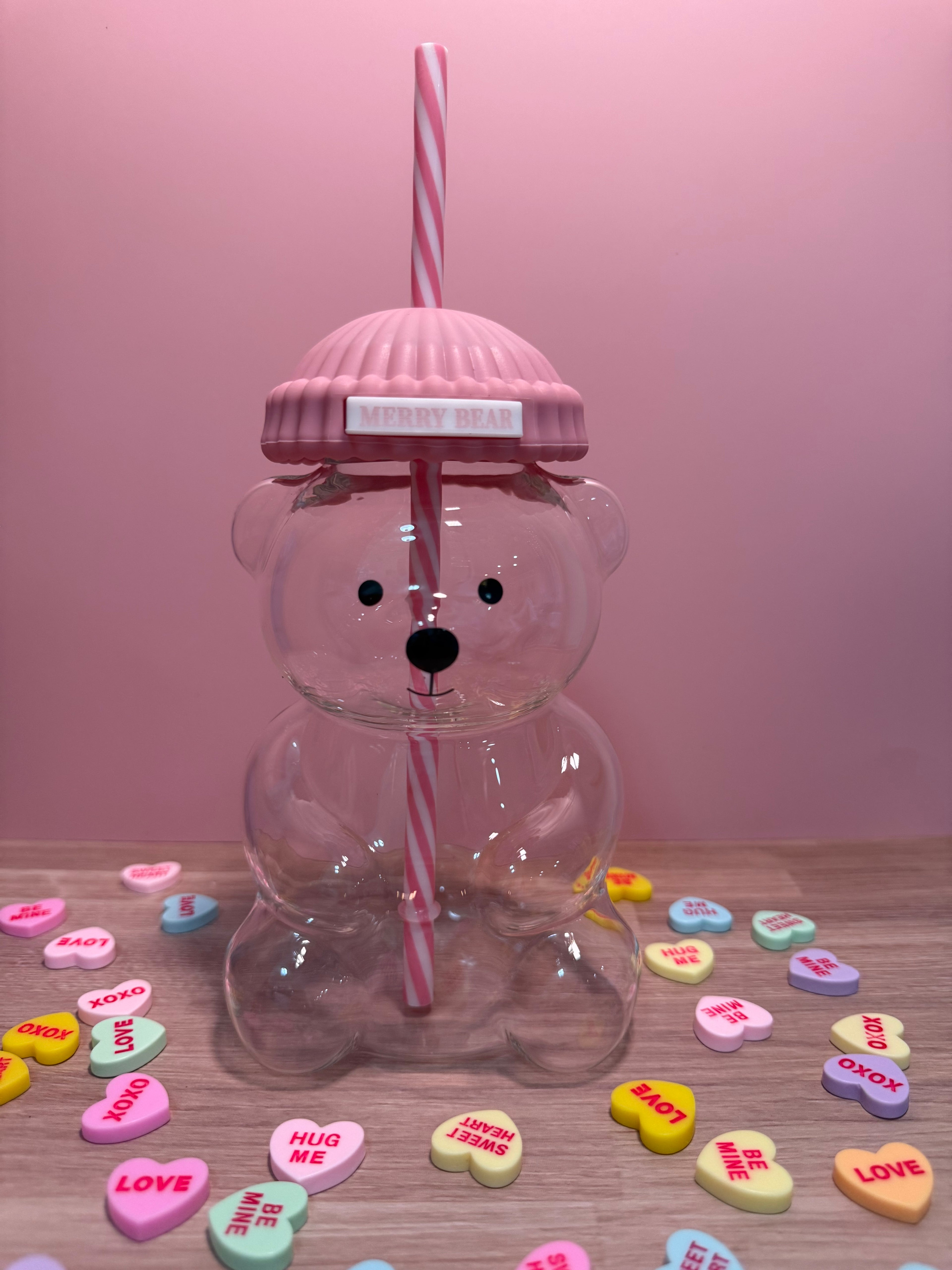 Pink Merry Bear Mug
