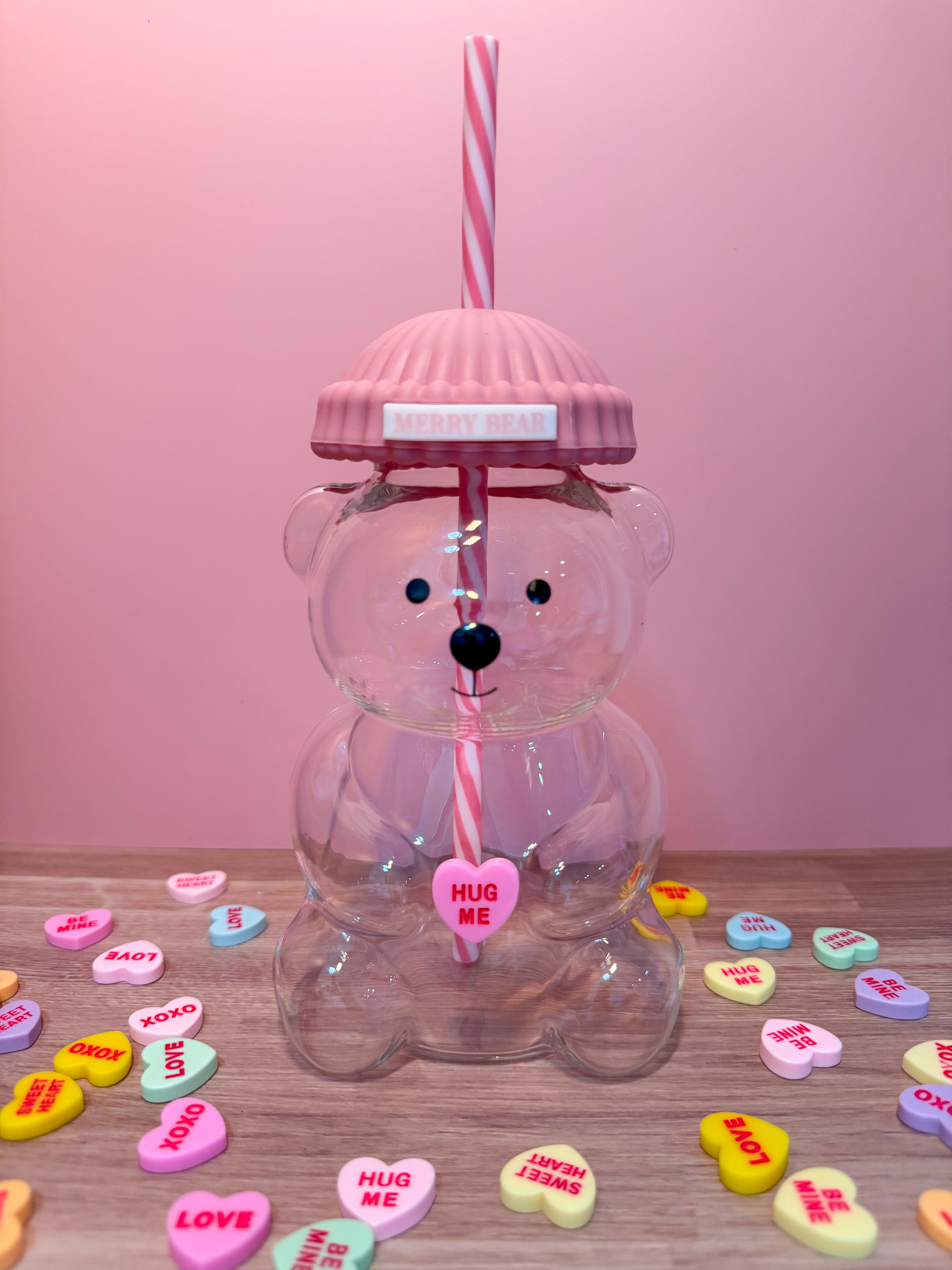 Pink Merry Bear Mug